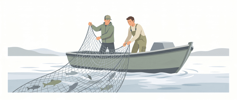 Fishing with Nets and Traps